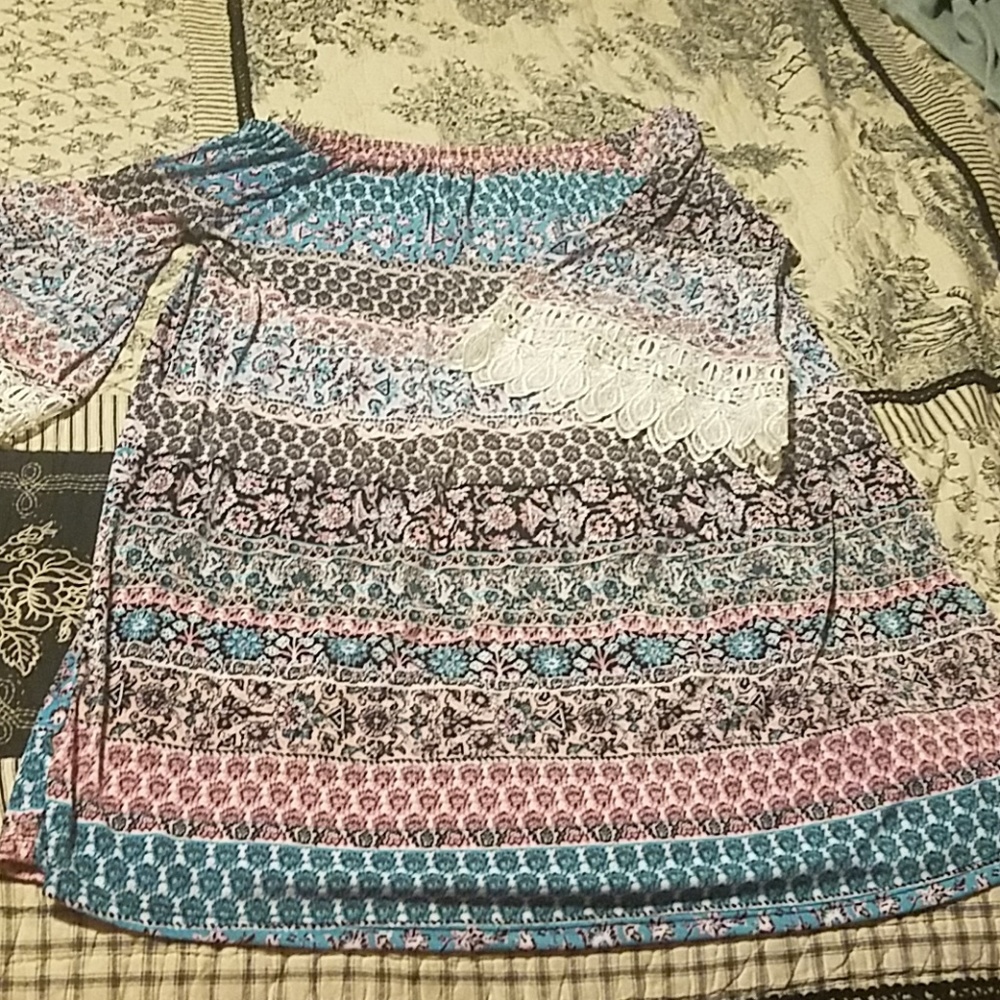 Boho off shoulder